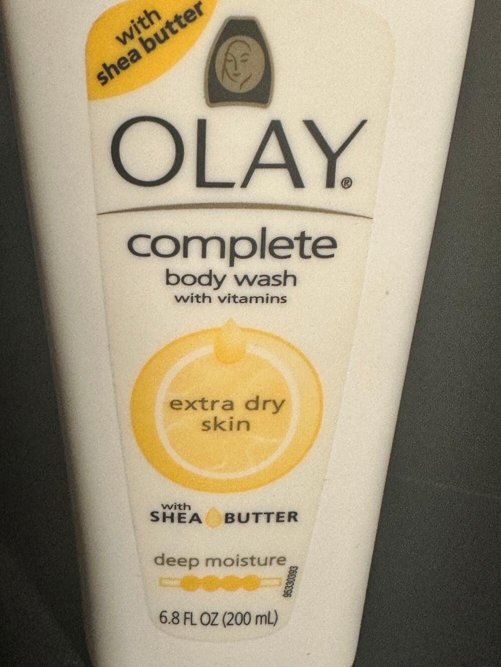 NOS Olay Complete Body Wash Extra Dry Skin with shea butter 6.8oz DISC